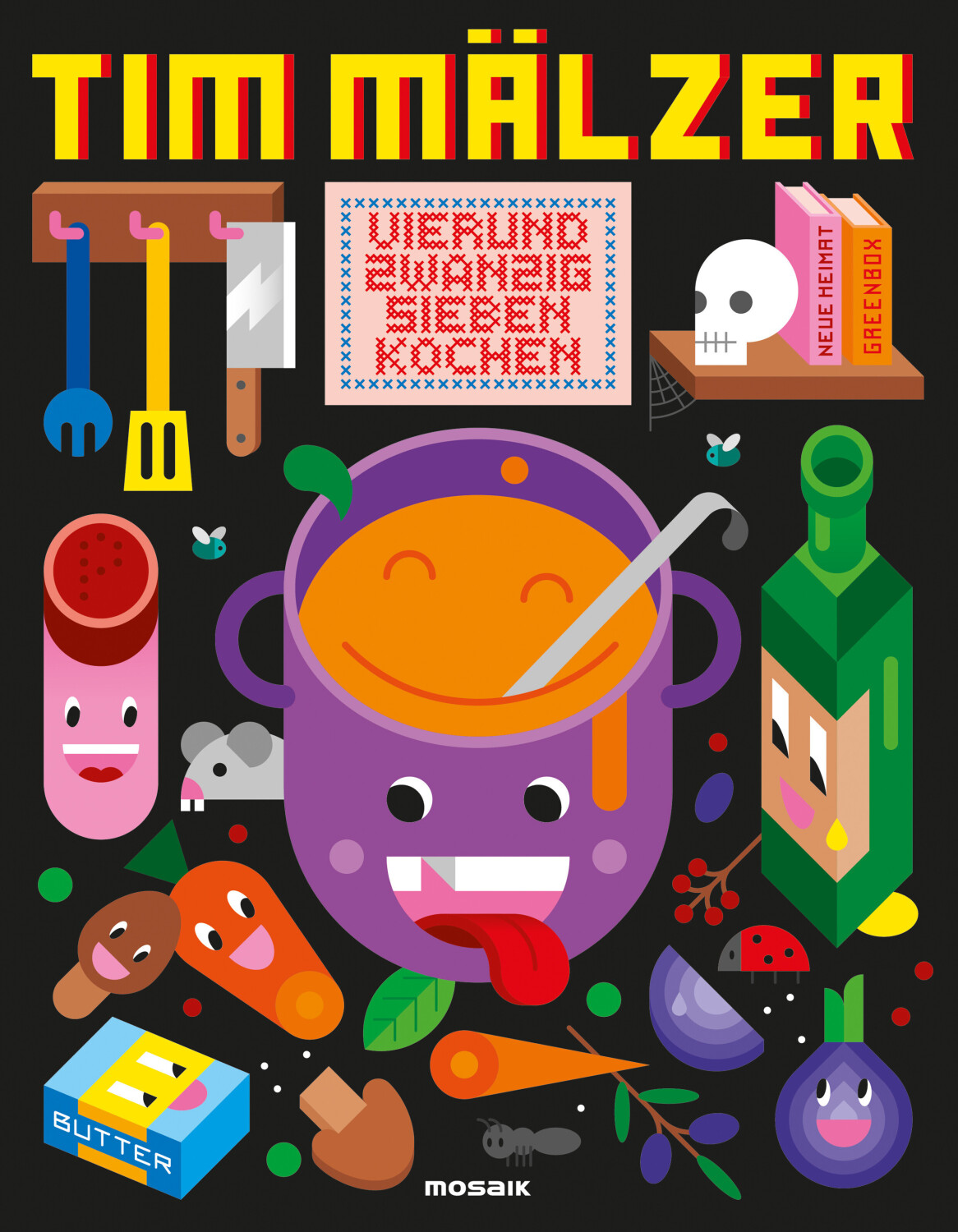 Vierundzwanzigsieben kochen (Tim Mälzer) (ISBN: 9783442394159)