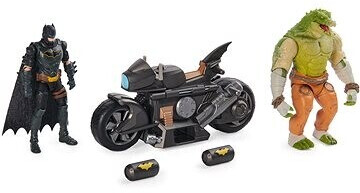 Spin Master Batman Transforming Batcycle Battle Pack With Killer Croc Figure