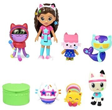 Spin Master Gabby's Dollhouse Deluxe 7 Figures Set