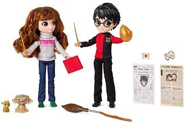 Spin Master Wizarding World Harry Potter Character Friendship Set - Harry & Hermione 20 cm