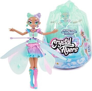 Spin Master Hatchimals Crystal Flyers Pastel Kawaii Doll Magical Flying Toy with Lights