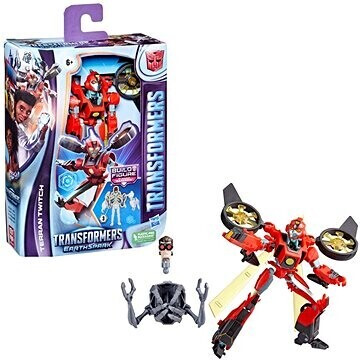 Hasbro Transformers Earthspark Deluxe Terran Twitch Figurine 11 cm