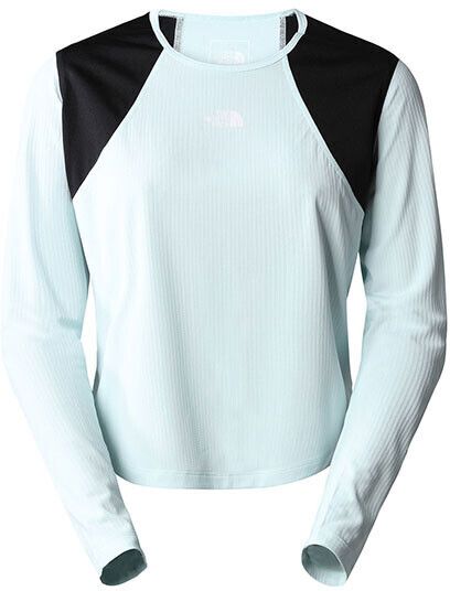 The North Face Lightbright Longsleeve Women (825U) skylight blue-tnf black
