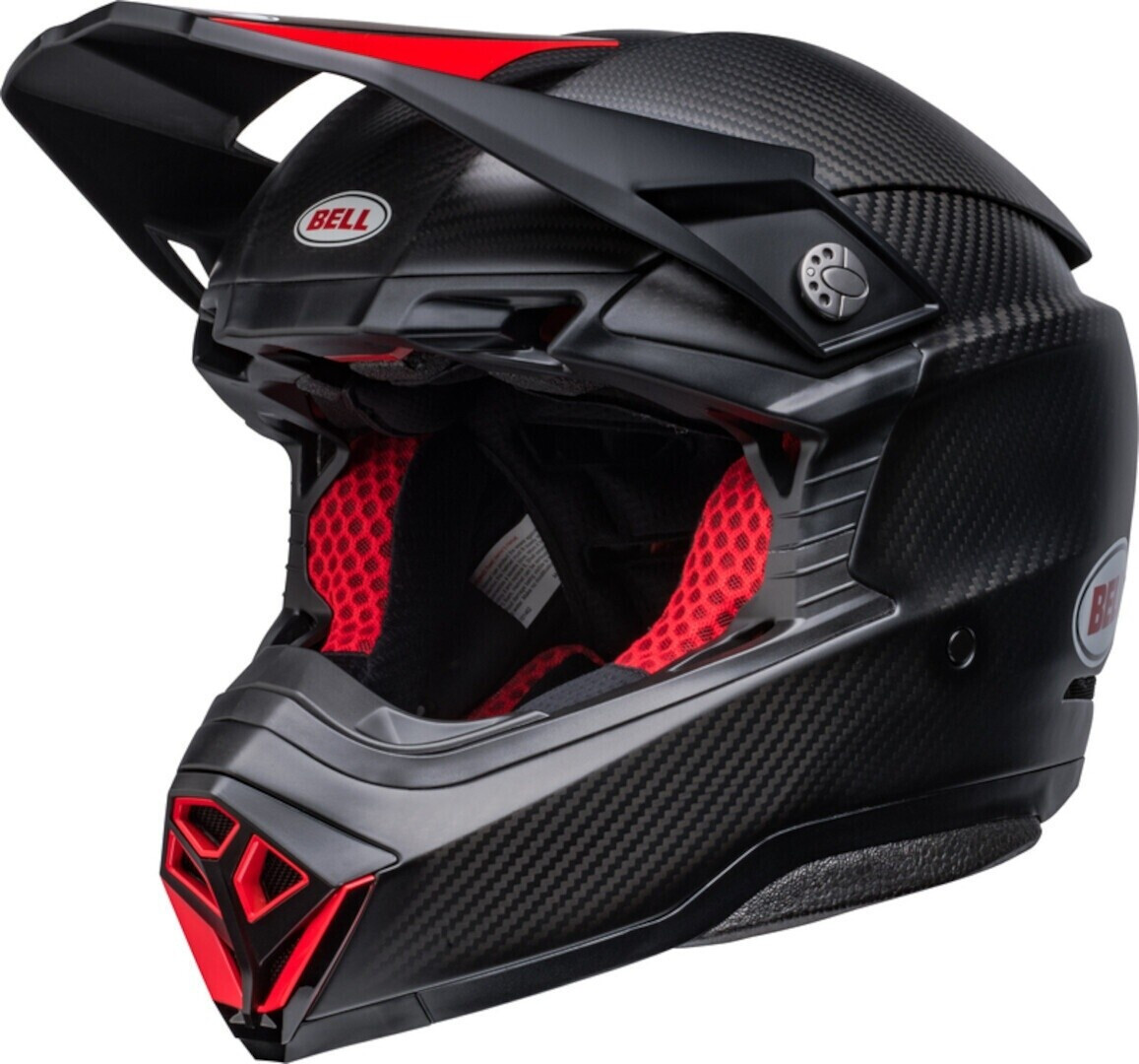 Bell MX-10 Spherical Satin noir/rouge