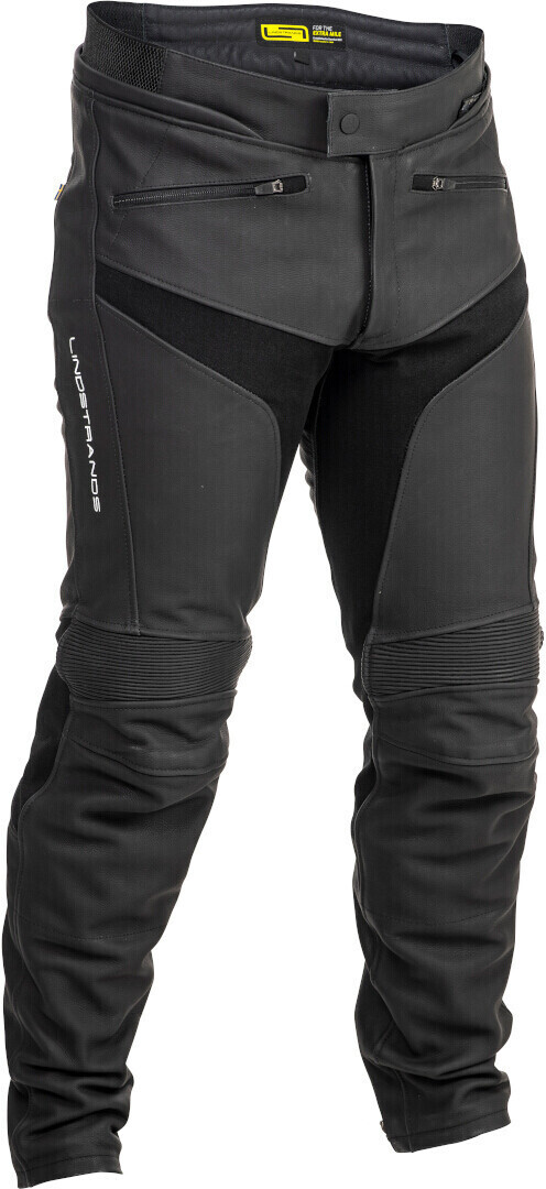 Jofama Lindstrands Sanden Motorrad Lederhose black