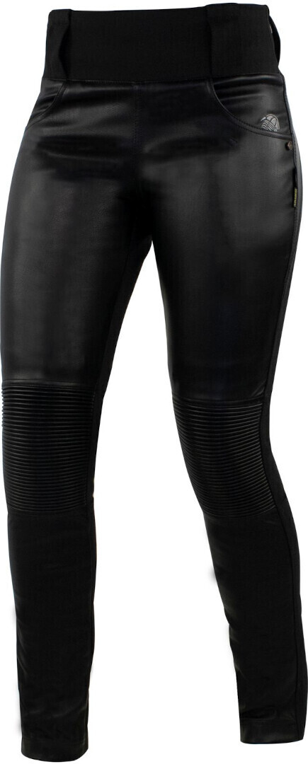 Trilobite Lady Motorrad Leder Leggings black