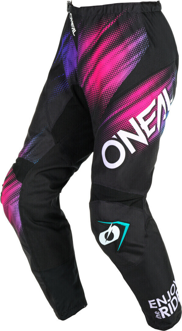 O'Neal Element Voltage black/pinke Lady Motocross Pants black/pink