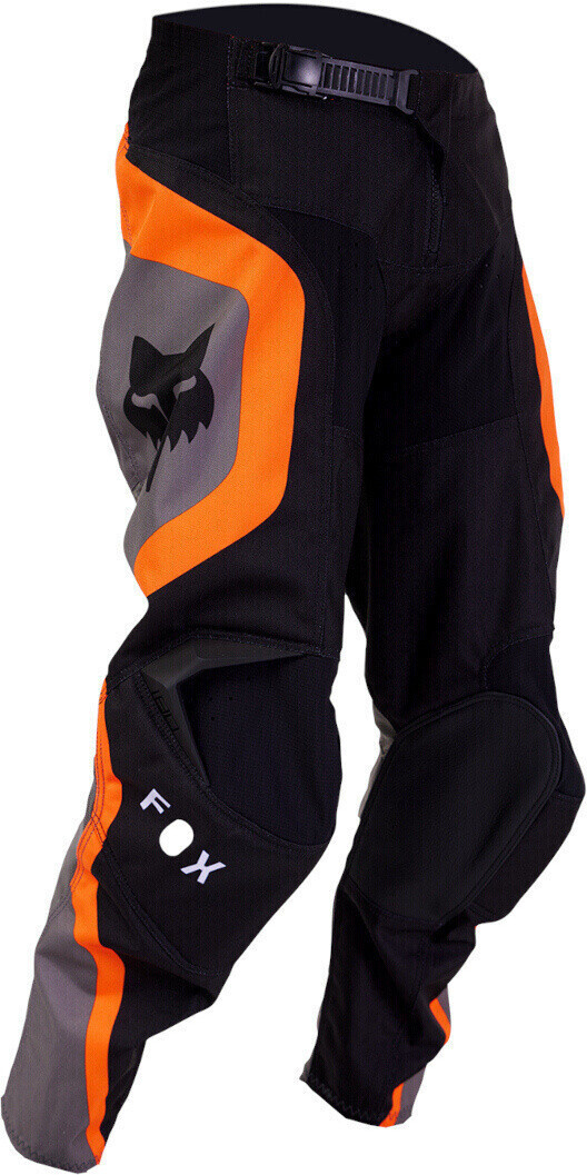 Fox Racing Youth 180 Ballast Motocross-Handschuh – Größe XS, Schwarz/Grau, Mit Touchscreen-kompatibler Handfläche & Klettverschluss
