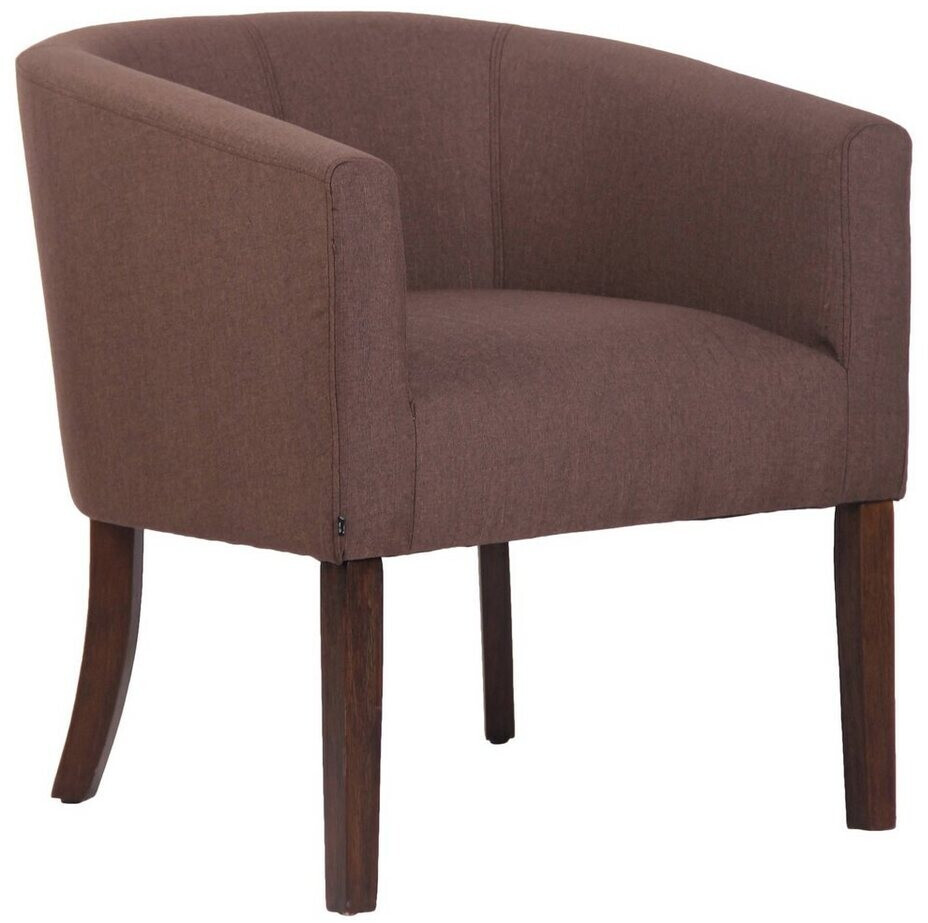 CLP Nemea cocktail chair fabric antique brown