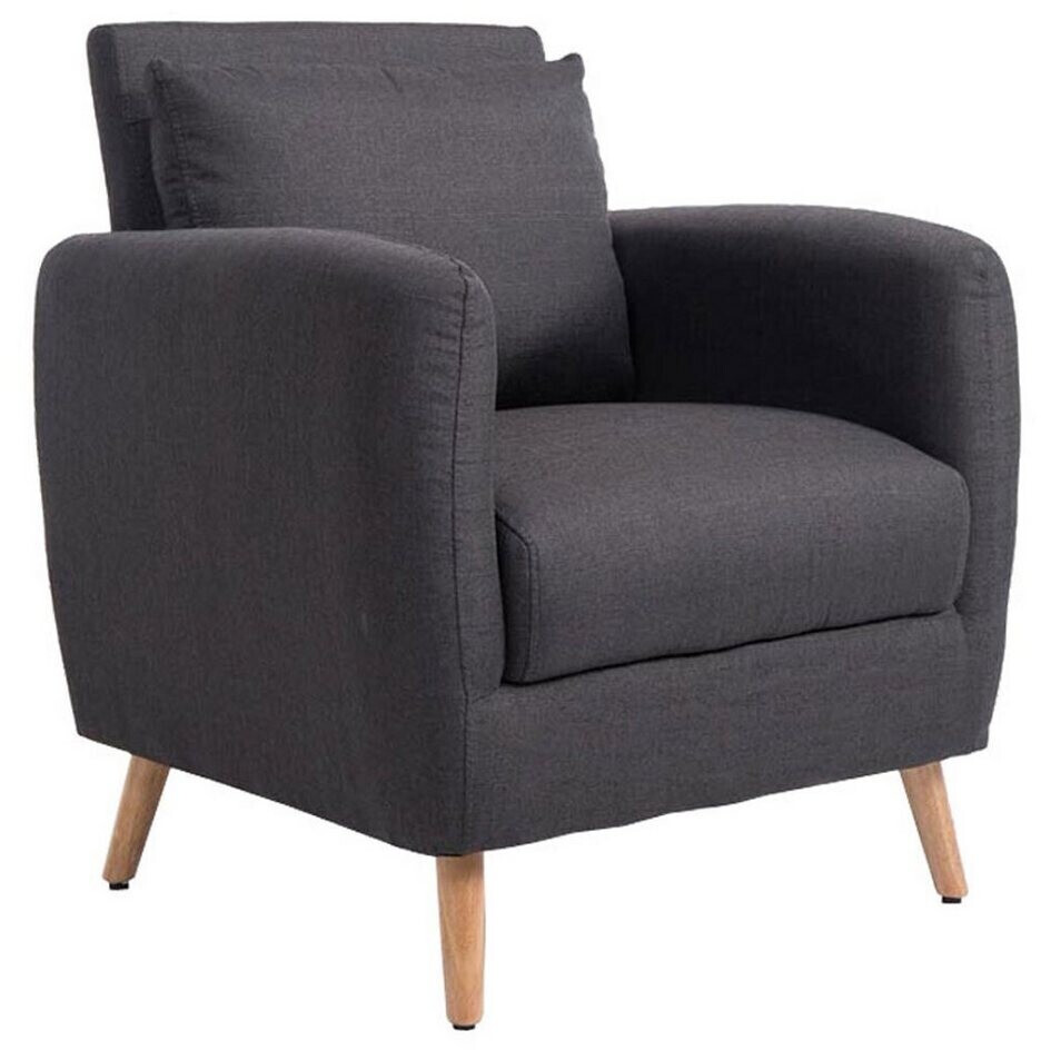 CLP Tilgard TV armchair dark gray