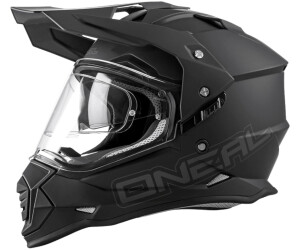 Oneal 2020 sierra 2 flat black dual sport helmet 2025