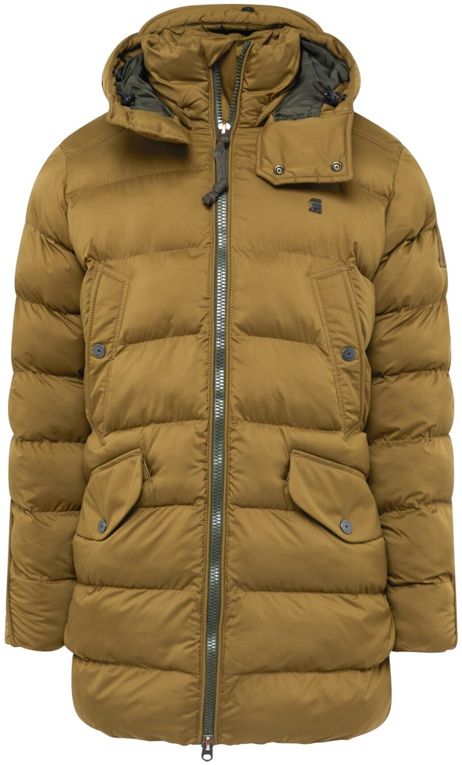G-Star G-Whistler Padded Hooded Parka (D20102-D199) dark olive