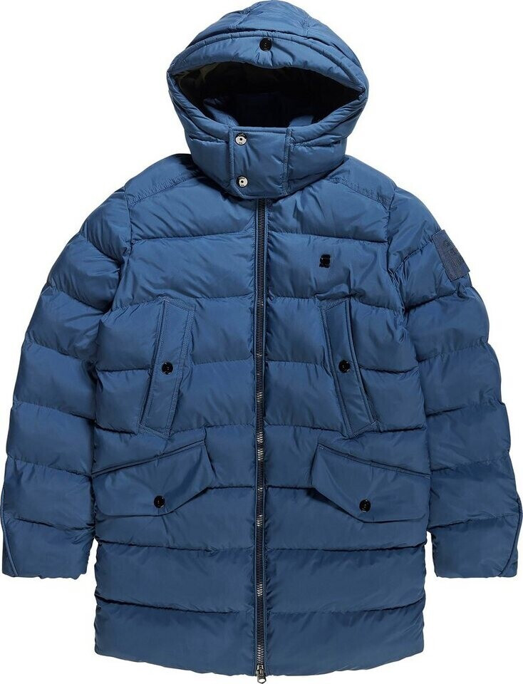G-Star G-Whistler Padded Hooded Parka (D20102-D199) rank blue