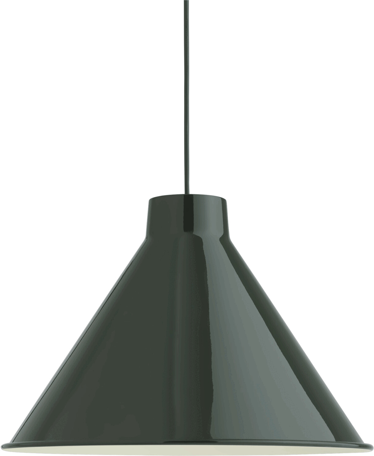 Muuto Top pendant light Ø38 cm dark green