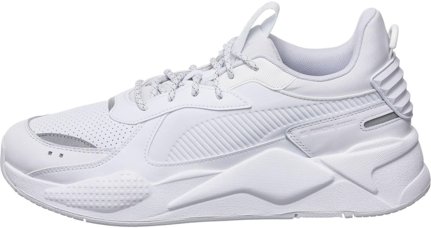 All white puma rsx best sale