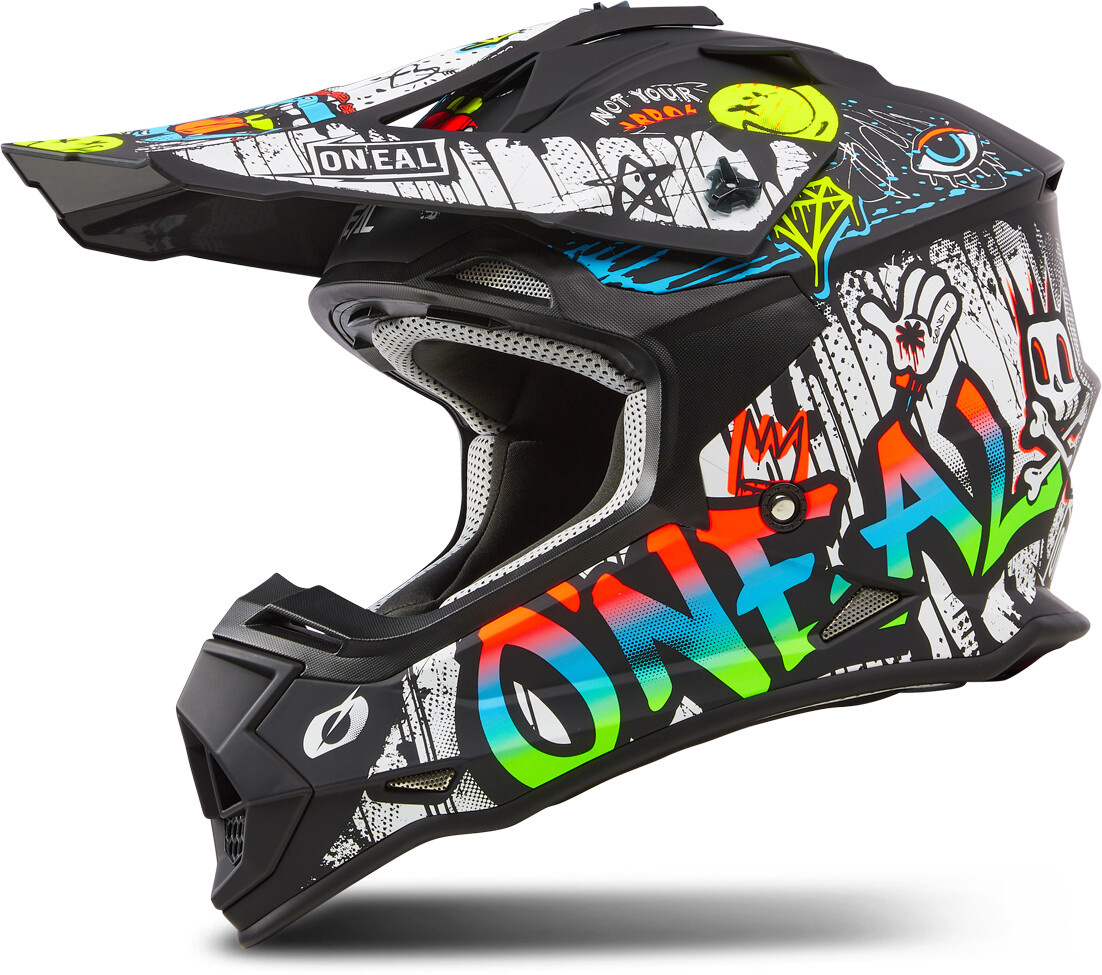 Buy O Neal 2 SRS Rancid V.24 Helmet black white from 76.36 Today