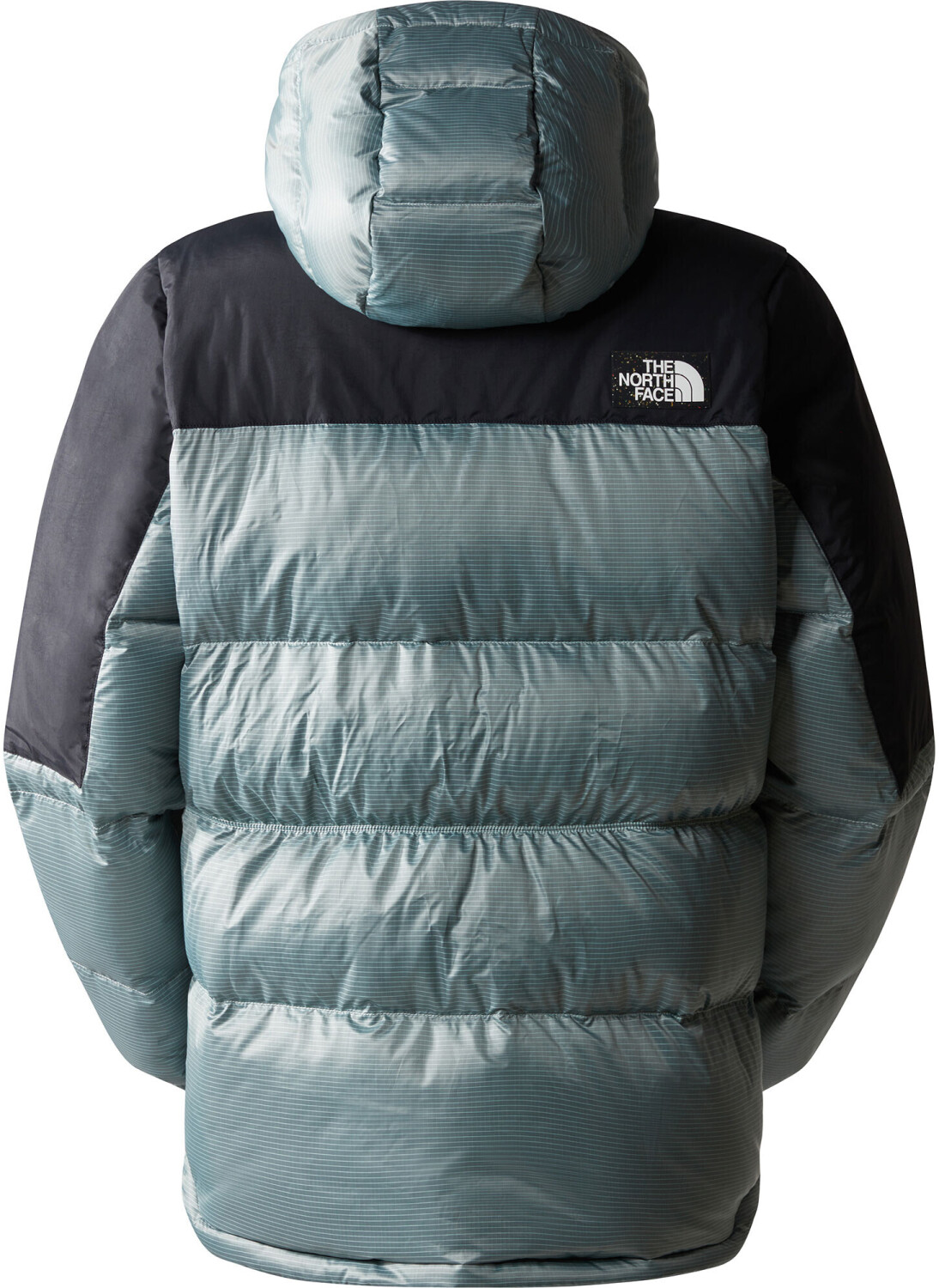 The North Face Diablo Down Hooded Jacket Women powder teal/TNF black ab