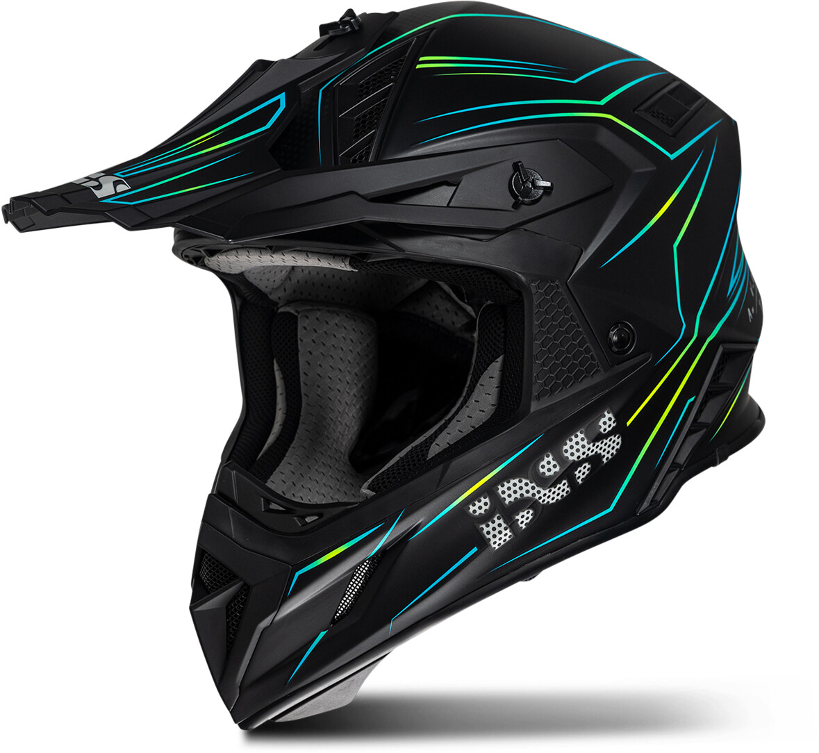 IXS 189 FG 2.0 matt black/neon yellow