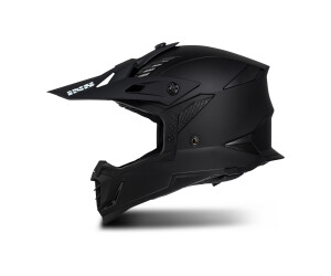 Matte black mx helmet discount