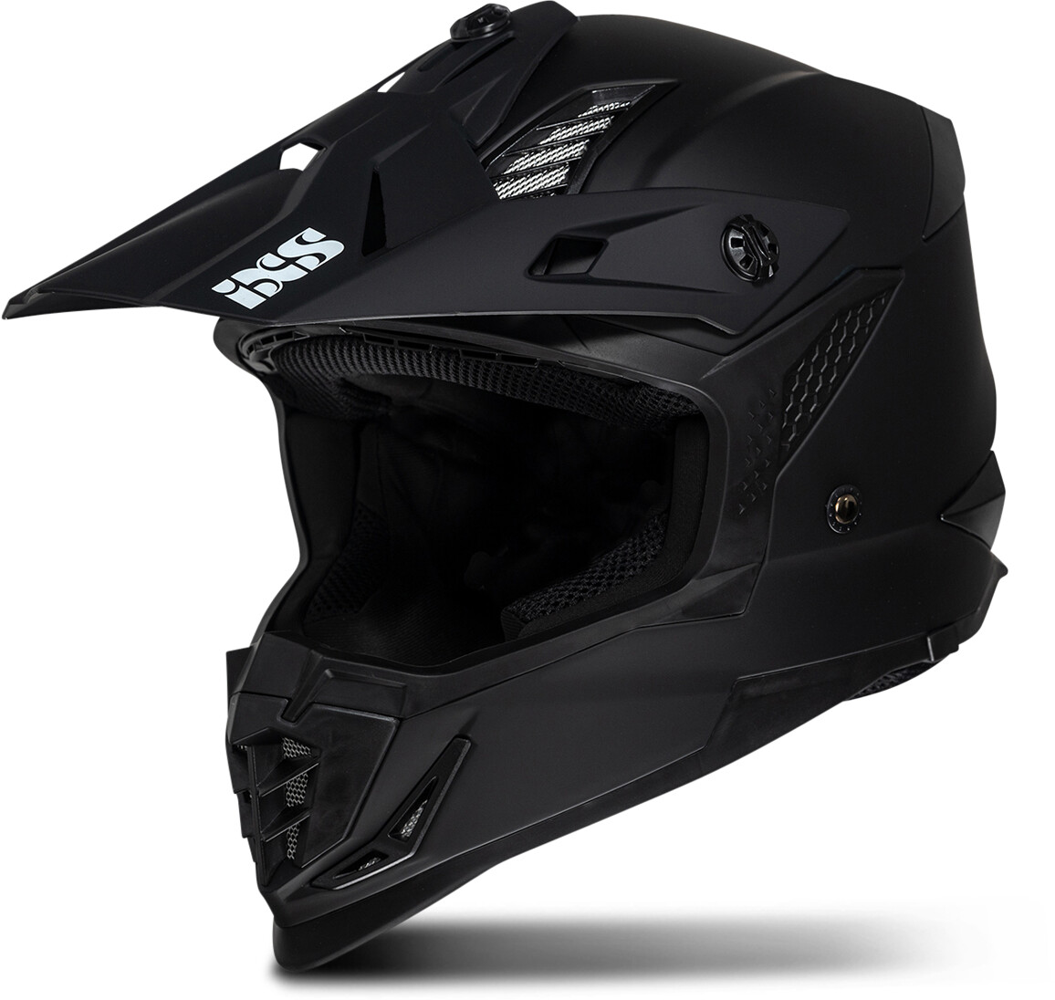 Matte black mx helmet hot sale