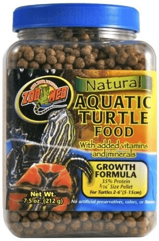Zoo Med Natural Aquatic Turtle Food Growth Formula 212 g