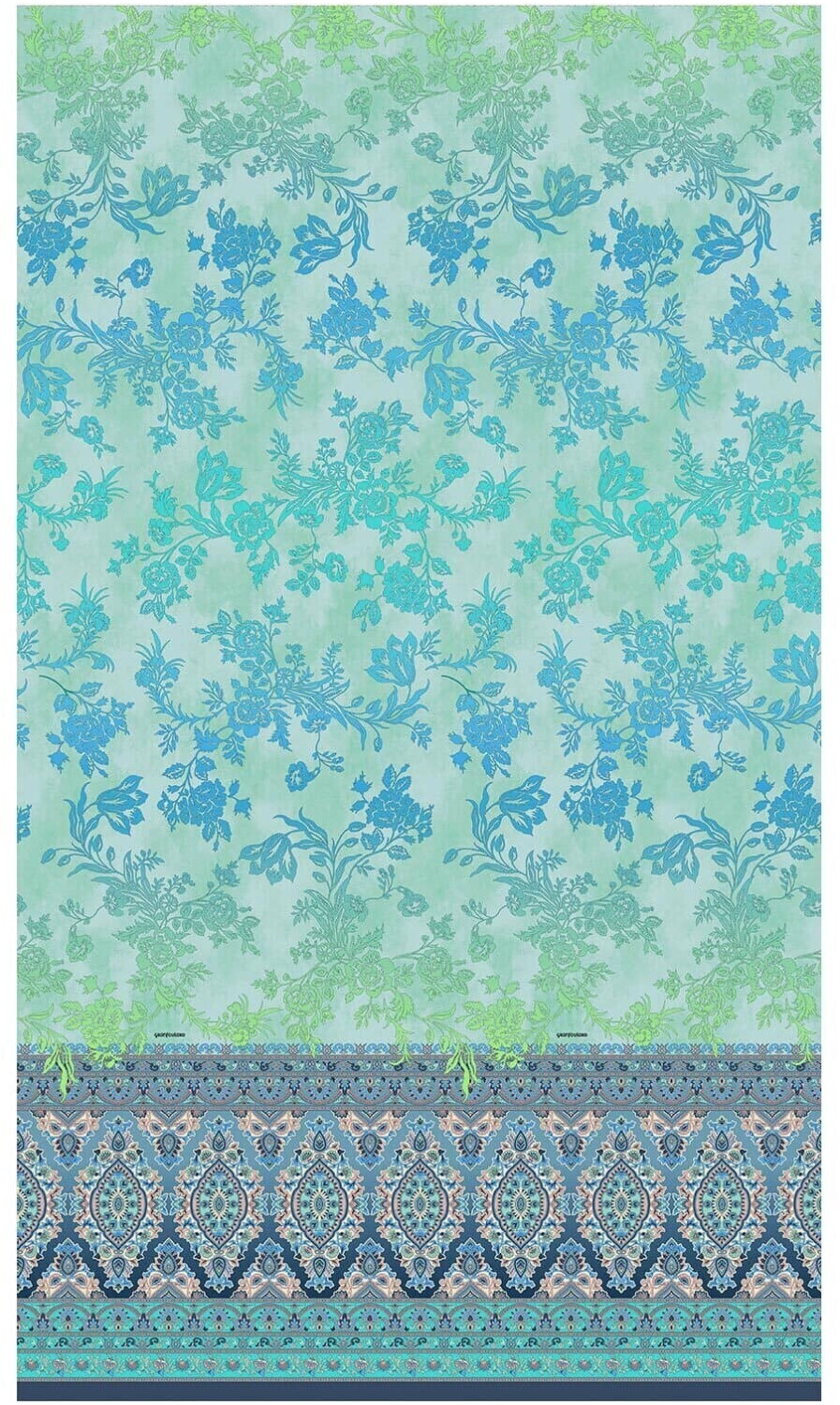 Bassetti Urbino - Foulard (algodón, 180 X 270 Cm), Color Gris