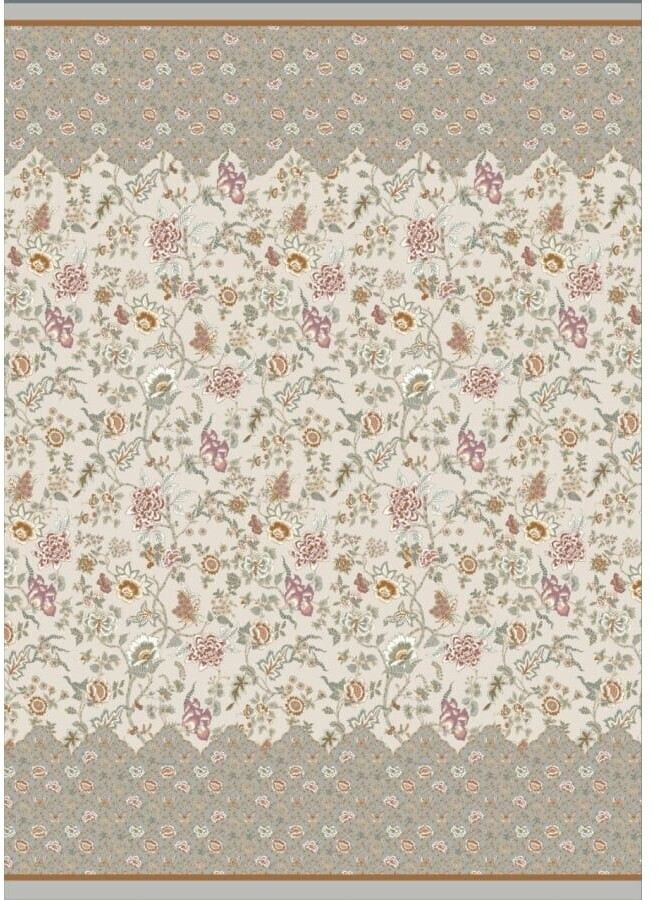 Plaid Bassetti Vicenza - Cotone 100% Beige 240x250 Cm - Foto 4
