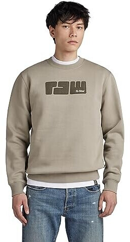 Buy G Star Raw Felt Sweatshirt D23480 D425 elephant skin from