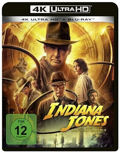 Indiana Jones and the Dial of Destiny (4K Ultra HD) [Blu-ray]