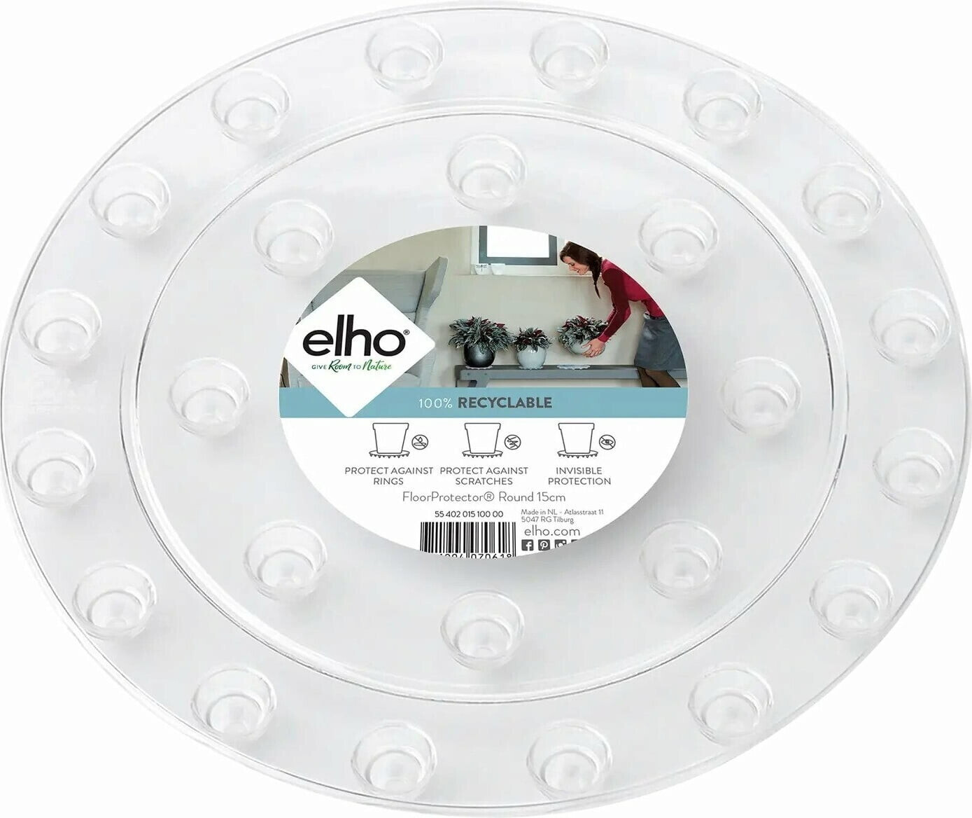 Elho floorprotector rund 21cm (5540202010000) | € bei ab 6,19 Preisvergleich
