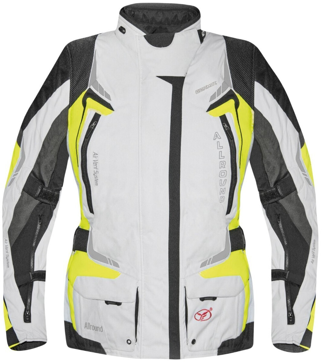 Germot Allround Jacket Lady lightgrey/yellow