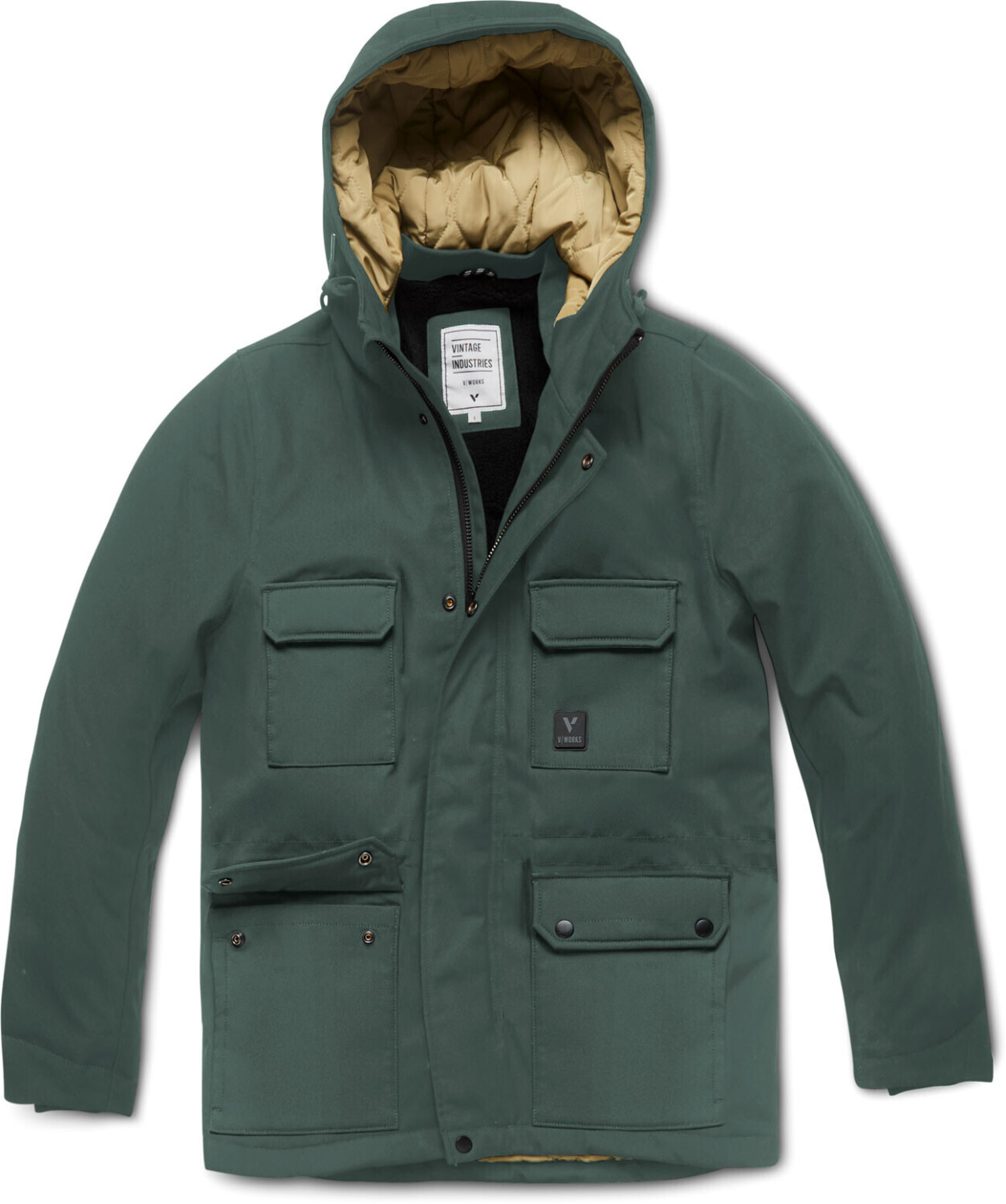 Vintage Industries Miles Jacket WP grey