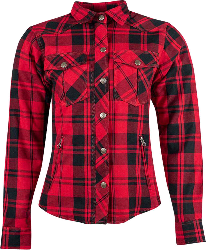 Rusty Stitches Liss Shirt Lady red/black