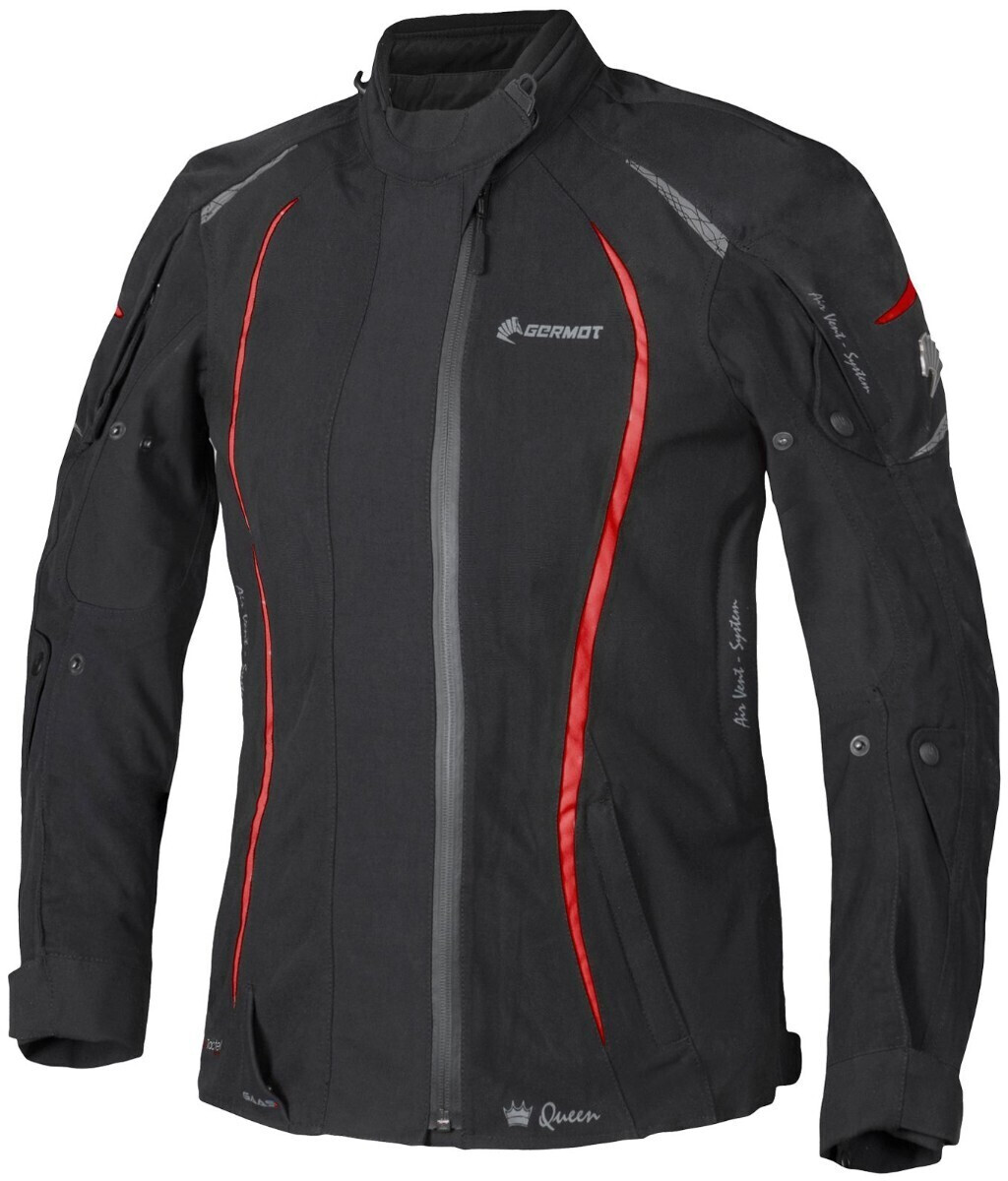 Germot MotoQueen Jacket WP Lady black/red