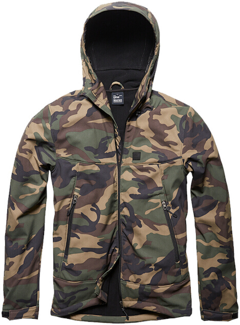 Vintage Industries Alford Camo Jacket WP brown/Oliv/Beige