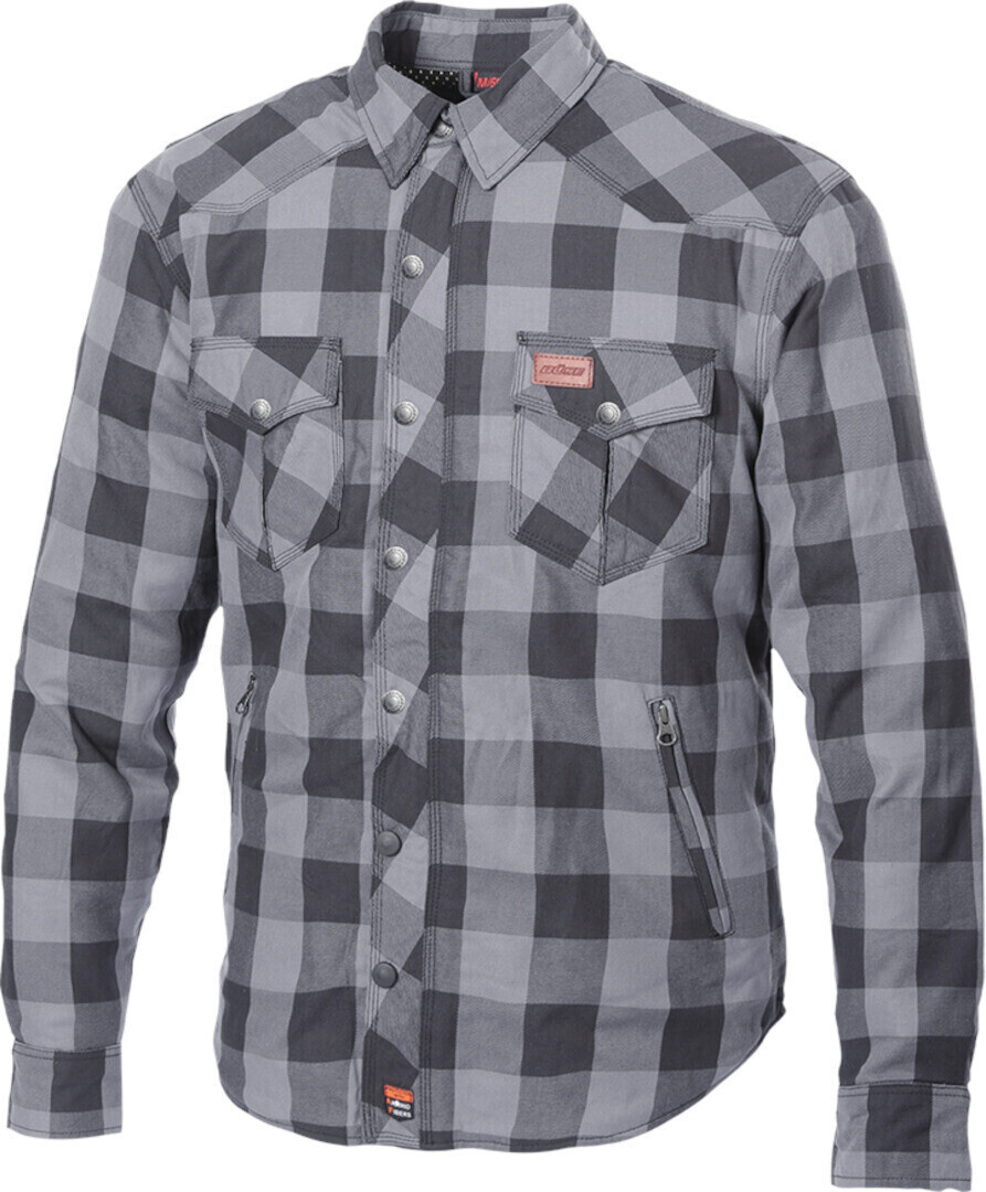 Büse Fairbanks Shirt grey/black