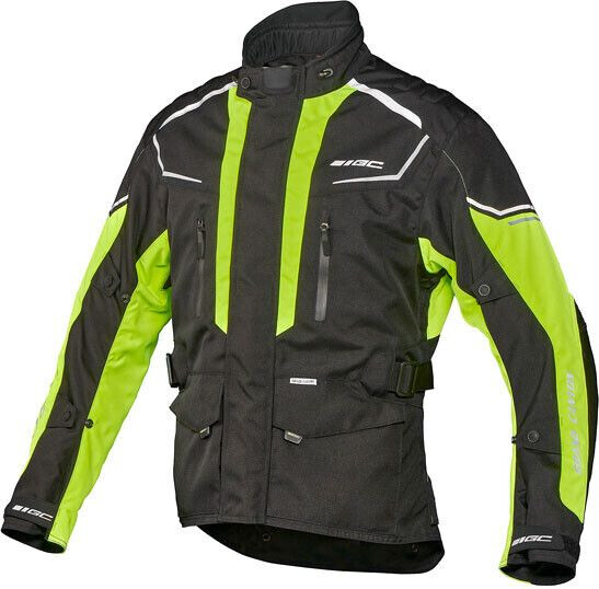 GC Bikewear Kingston Jacket black/Neon-yellow