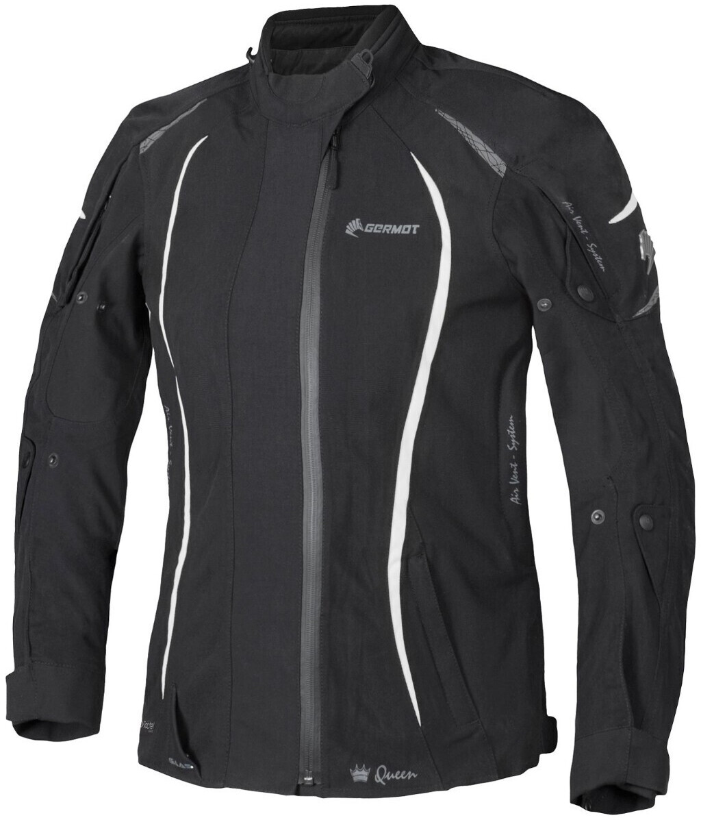Germot MotoQueen Jacket WP Lady black/white
