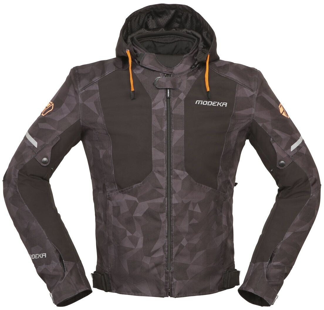 Modeka Jakson Camo 2in1 Jacket WP black/darkgrey