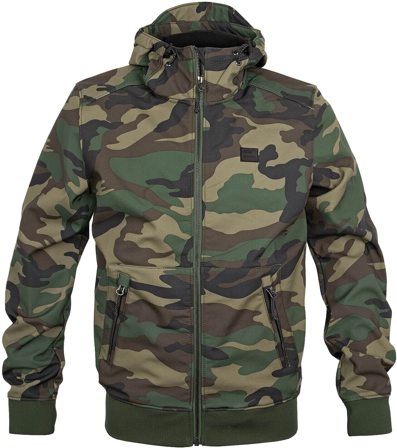 Vintage Industries Ashore Camo Jacket WP brown/Oliv/Beige