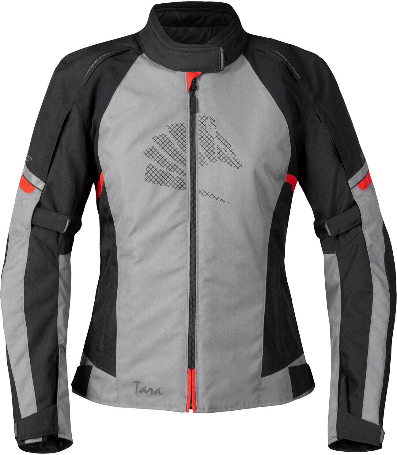 Germot Tara Jacket WP Lady grey/black/red