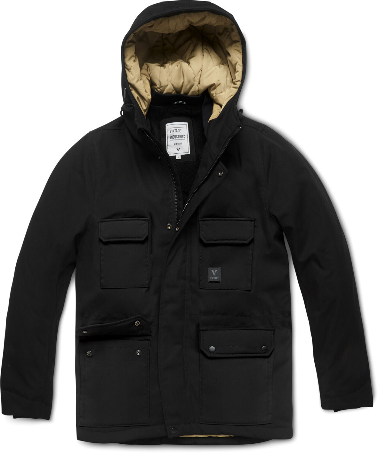 Vintage Industries Miles Jacket WP black