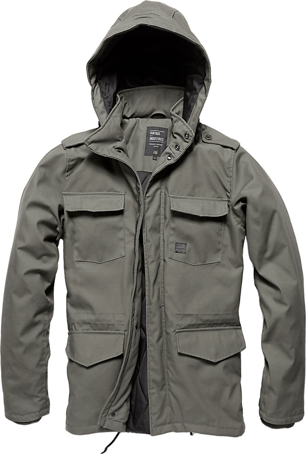 Vintage Industries Darren Parka Jacket WP grey