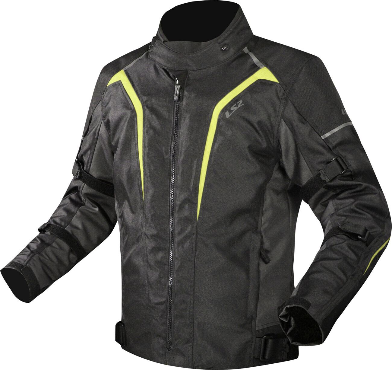 LS2 Sepang Jacket WP black/Neon-yellow