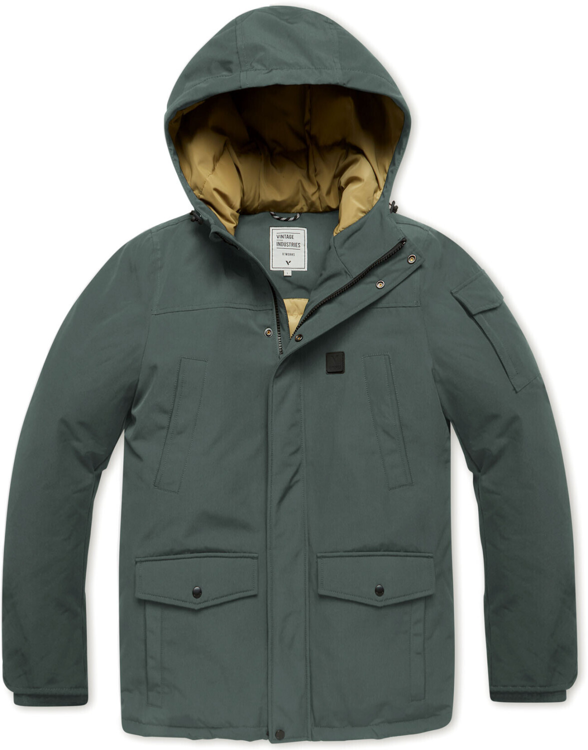 Vintage Industries Gavyn Parka Jacket WP grey