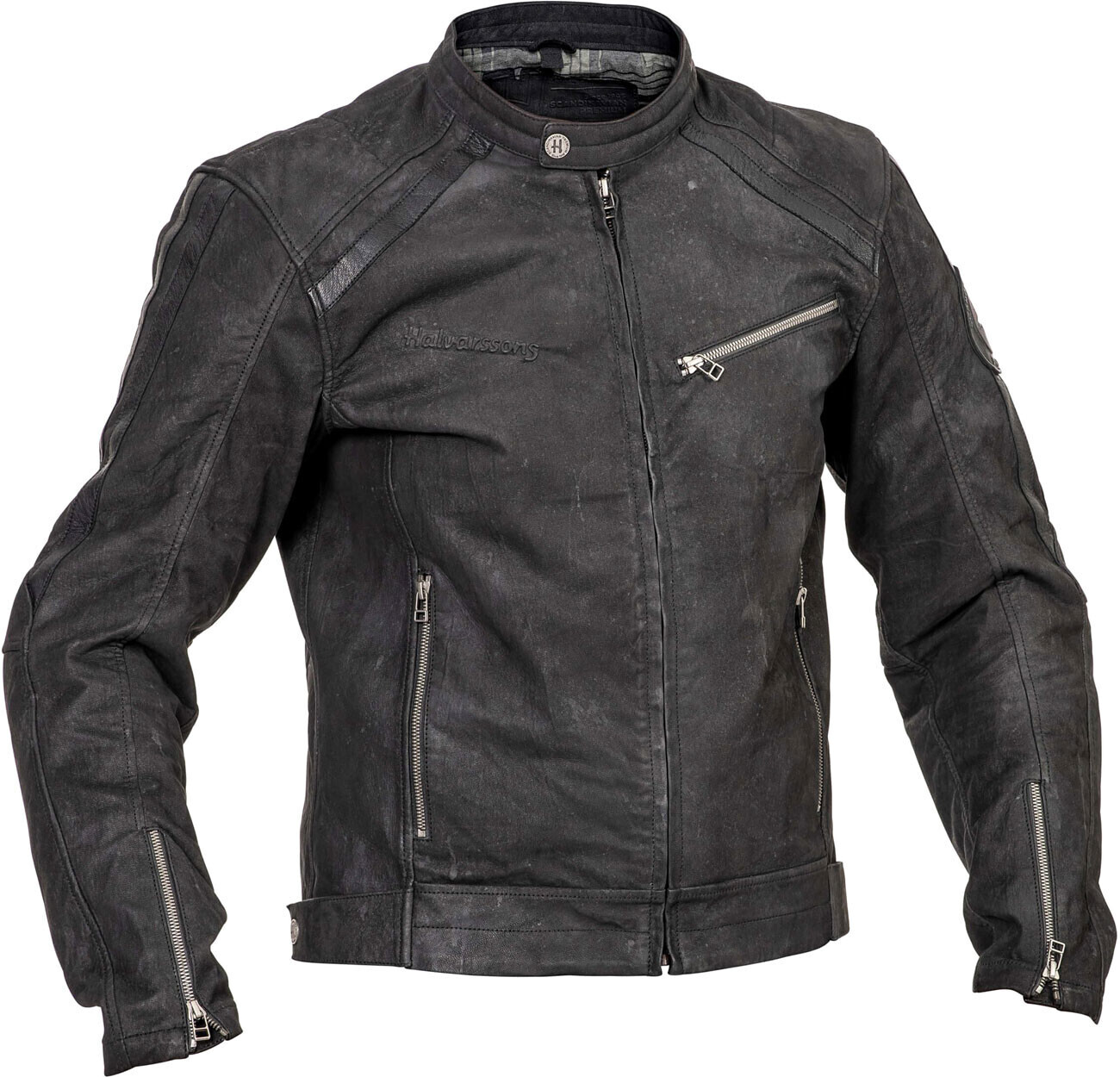 Halvarssons Sandtorp Leatherjacket black