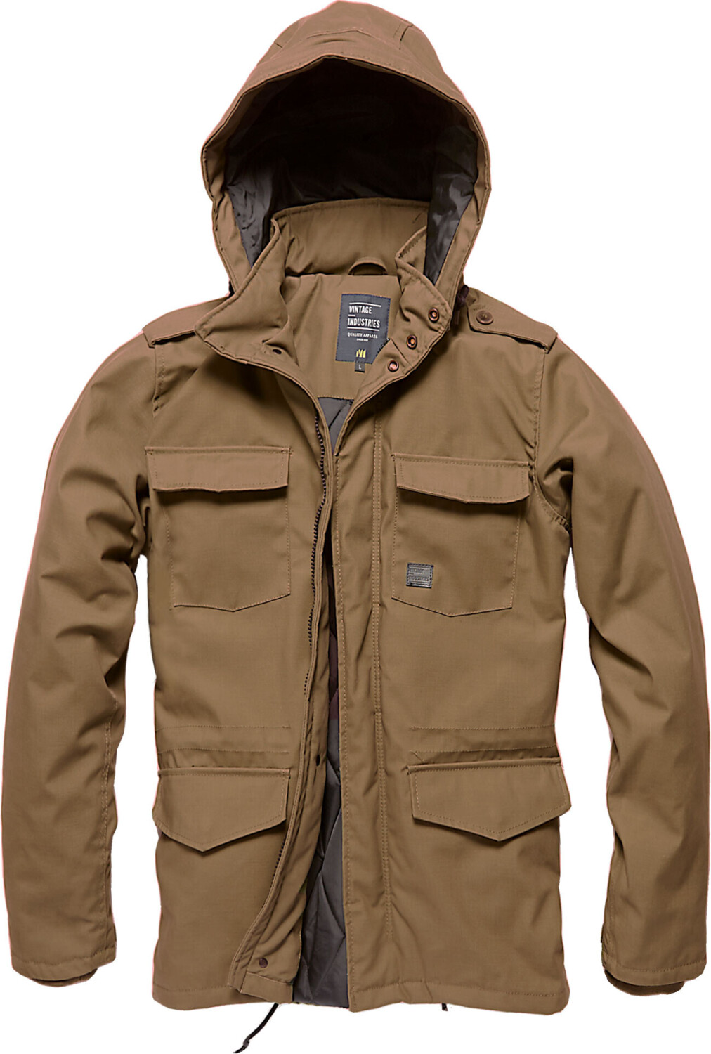 Vintage Industries Darren Parka Jacket WP brown