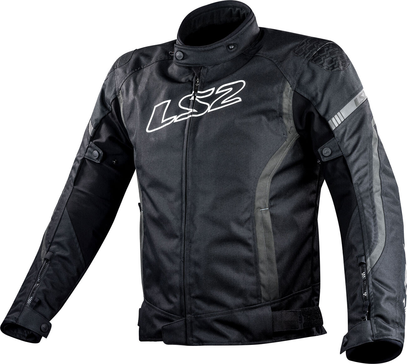 LS2 Gate Jacket WP black/darkgrey