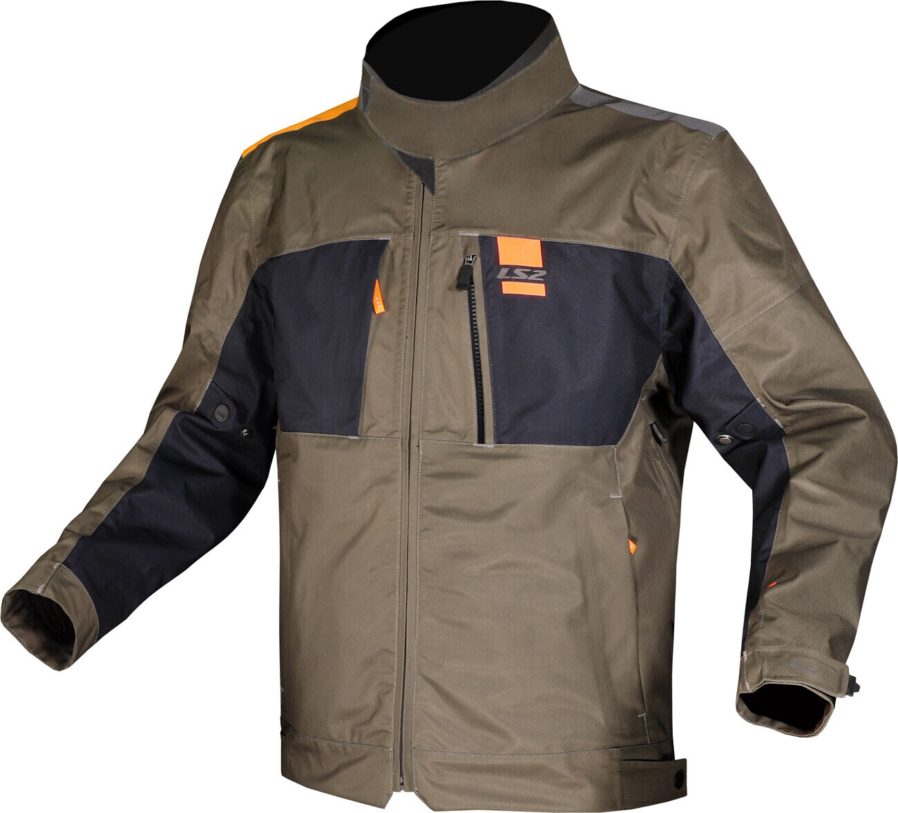 LS2 Titanium Jacket WP darkgreen/black