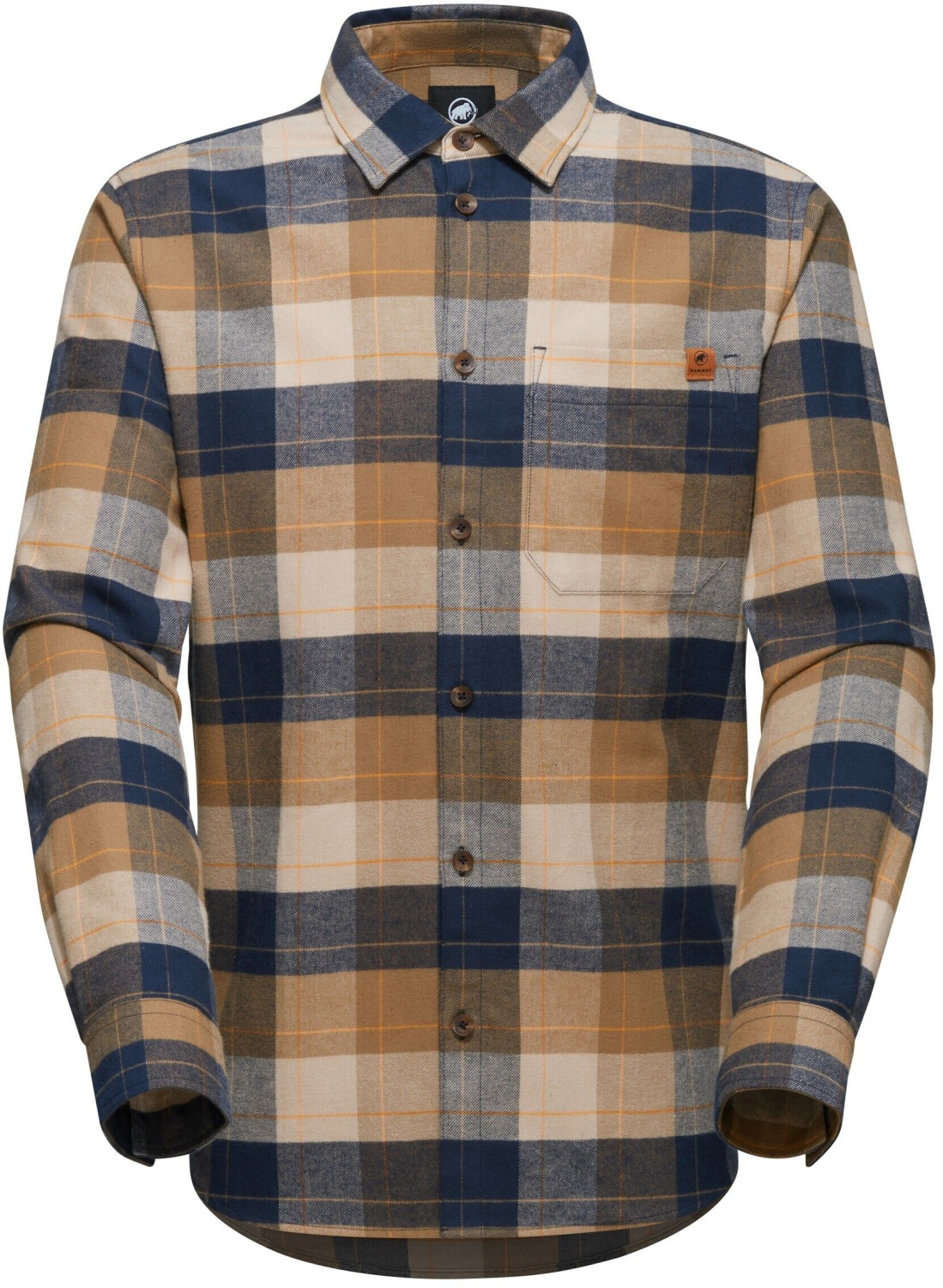 Mammut Trovat Longsleeve Shirt Men marine/savannah